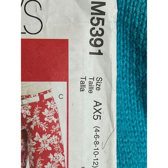McCalls Sewing pattern 5391 womens shorts sz 4 6 8 10 12 - Picture 2 of 5